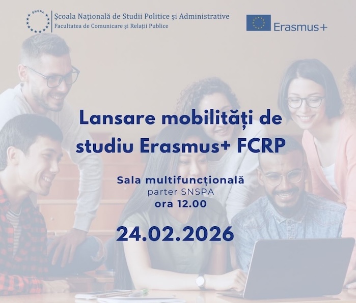 Eveniment Erasmus+ FCRP – lansare mobilități 2026/2027